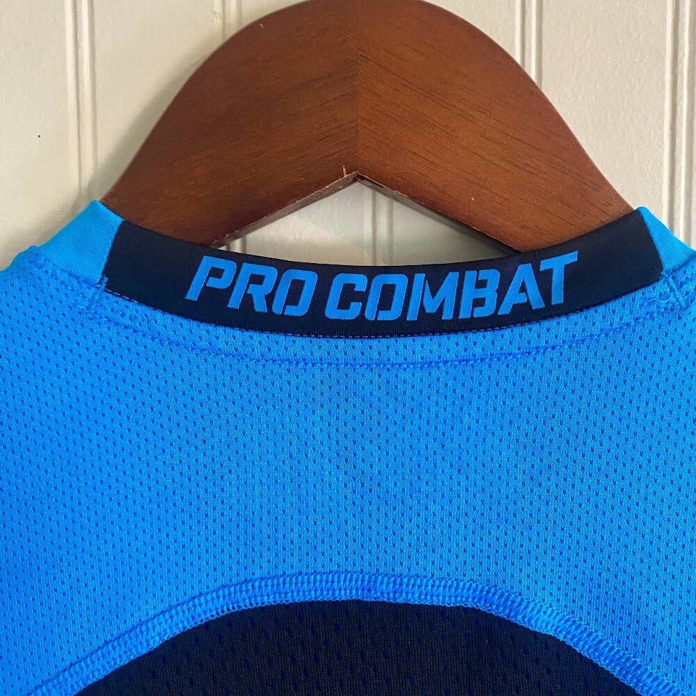 NIKE Pro Combat Boy's DriFit Athletic Shirt, size M - Picture 3 of 6